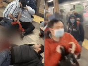 36th Street station Brooklyn subway shooting and fire black man with orange vest sought