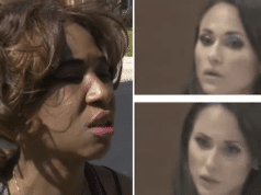 Ms. Bristol Parkland juror told Judge Elizabeth Scherer she needed $8K sugar daddy income a month. Images via screengrab.