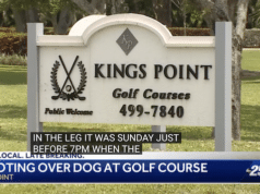 74 year old Florida golfer shoots man walking dog