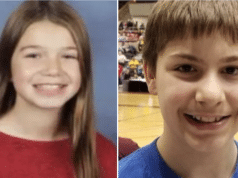Lily Peters and cousin Carson Peters Berger