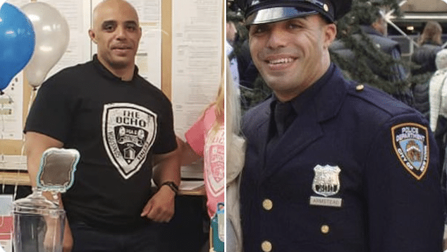 Sean Armstead NYPD cop shoots wife lover dead then self