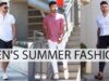 Mens summer fashion staples
