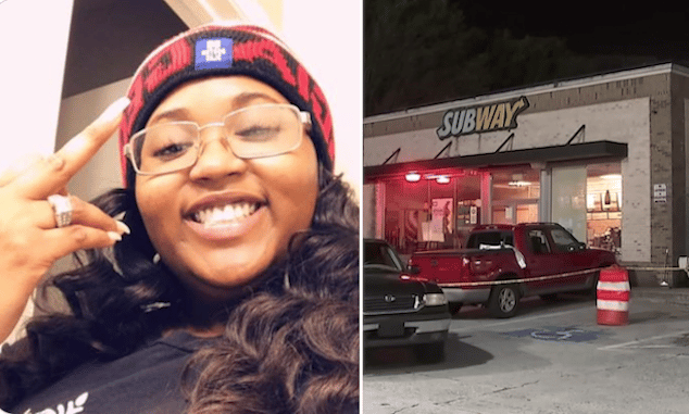 Brittany Macon Atlanta Subway worker shot dead over too much mayonnaise