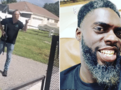 David Berry Clearwater Florida man confronts landscaper with AR-15 rifle blocking driveway