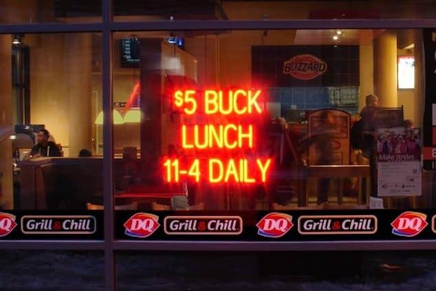 LED neon open signs restaurant advertising