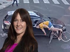 Amy DeGise NJ councilwoman hits cyclist & drives off