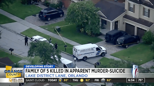 Orlando murder suicide mystery leaves family of 5 dead