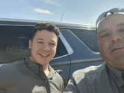 Thrall Police Department shares Kyle Rittenhouse selfie