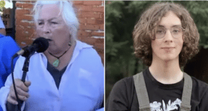 Julie Jaman heckled by transgender activists Port Townsend