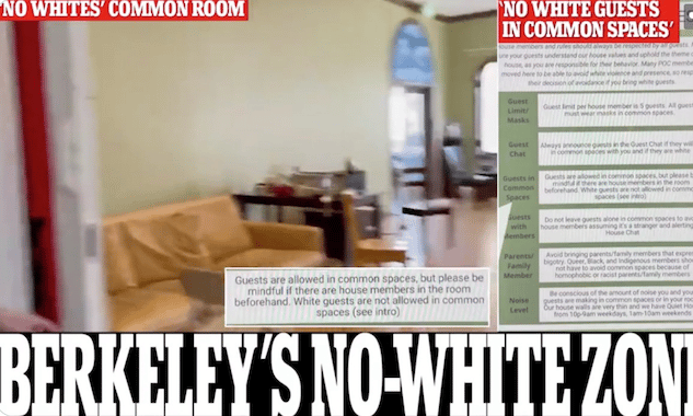Person of Color House Berkeley co-op bans white people