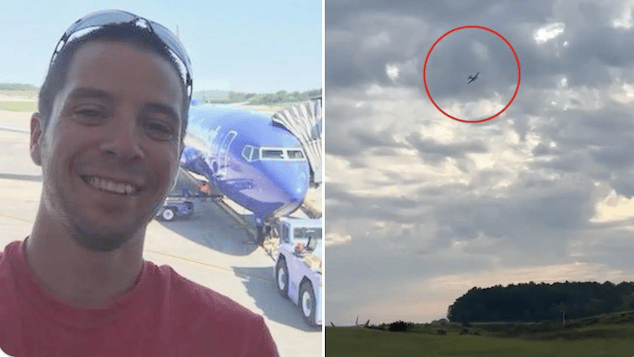 Cory Patterson lands stolen plane after threat to dive bomb Walmart