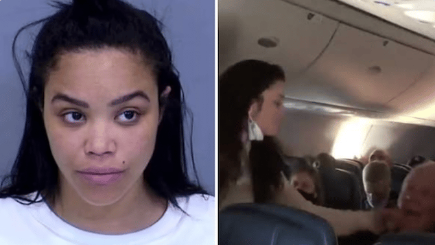 Kelly Pichardo American Airlines passenger sentenced jail time spitting at male passenger