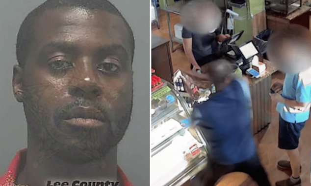 Florida man tries to behead man with scissors