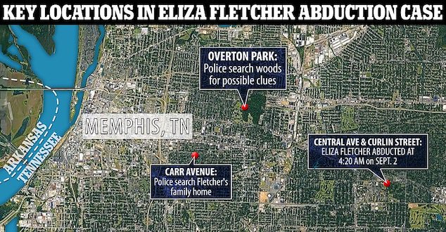 Cleotha Abston Memphis man arrested Eliza Fletcher abduction