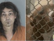 Shannon Lee Cantrell South Carolina man blames witches for throwing pet dog over Spartanburg County bridge.
