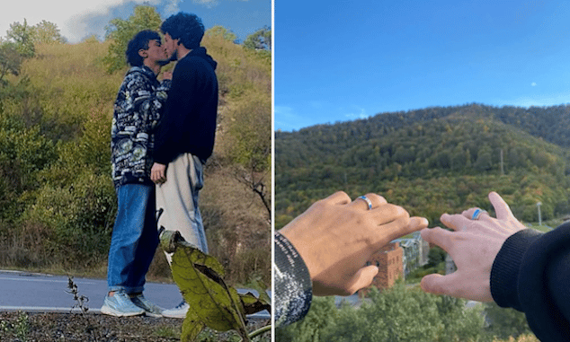 Gay Armenian couple jump to their suicide deaths Instagram