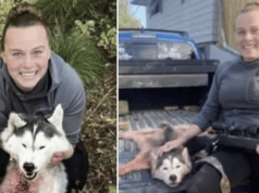 Amber Rose Montana hunter pleads not guilty killing husky