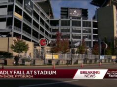 Dalton Ryan Keane Steelers fan killed escalator accident