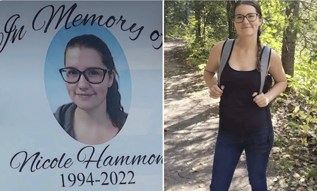 Nicole Hammond, St Cloud MN woman shot dead rejecting co-worker advances.
