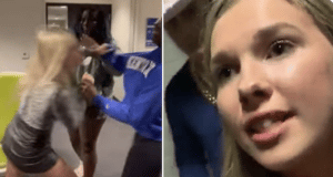 Sophia Rosing University of Kentucky student attacks Kylan Spring black student
