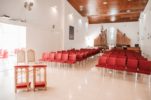 clean and disinfect church chairs
