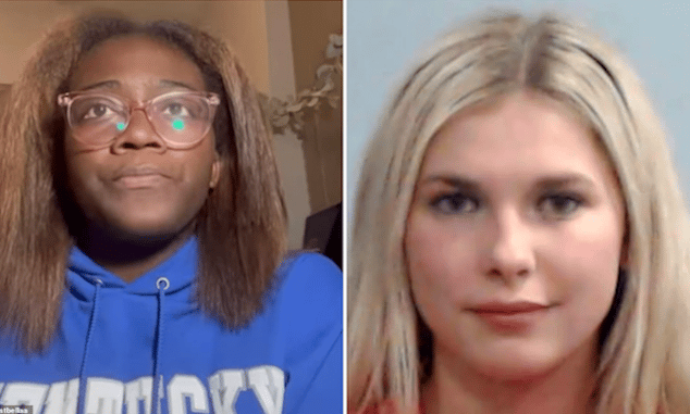 Sophia Rosing University of Kentucky student attacks Kylan Spring black student.