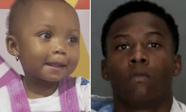 Jayveon Burley LA dad throws 1 yr old baby daughter to her death over bridge