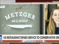 Metzger Bar Virginia restaurant cancels anti gay Christian group reservation as discrimination cited