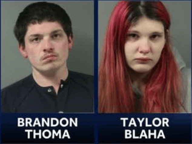 Brandon Thoma & Taylor Blaha, Fort Dodge, Iowa parents drown their newborn baby.