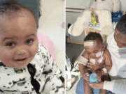Semaj 7 month old DC baby mauled by two pit bulls left brain dead