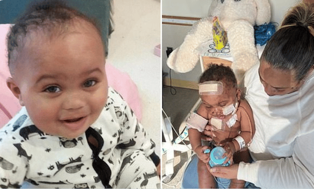 Semaj 7 month old DC baby mauled by two pit bulls left brain dead