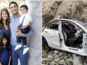 Dharmesh Patel Pasadena doctor charged driving off Devil's Slide cliff to kill family and self.