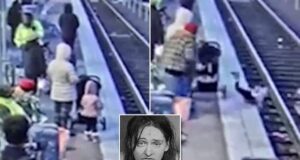 Brianna Workman Oregon woman shoves toddler onto Portland tracks
