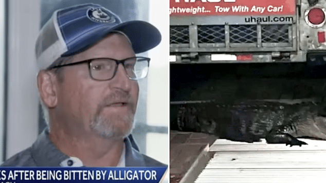 Scott Hollingsworth Daytona Beach man alligator attack