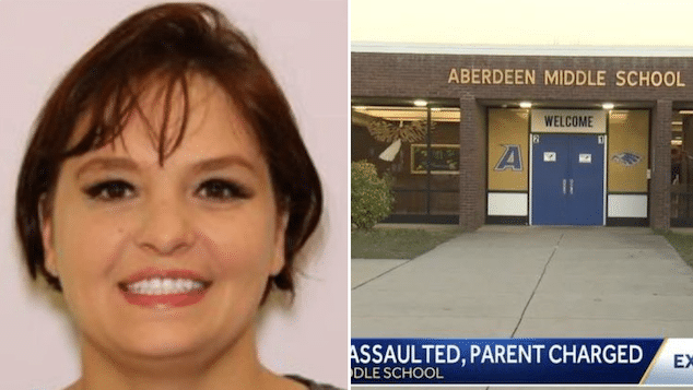 Kelly Sadik, MD mom assaults Aberdeen school bully