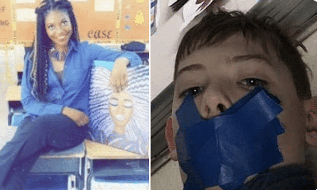Dawn Felix, Johnston County, North Carolina teacher resigns after taping 11yr old student's mouth shut