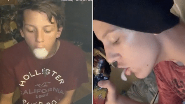 Draven Hatfield vaping teen collapsed lung for the 4th time
