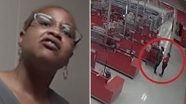Zach Cotter Target security guard punches Karen Ivery reparations