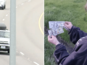 Collin Davis McCarthy Oregon man throws out $200K out of car window