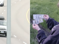 Collin Davis McCarthy Oregon man throws out $200K out of car window