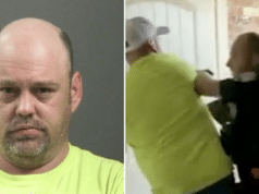 Jeremy Sherland, Tontitown, Arkansas father arrested piercing teen son's ear