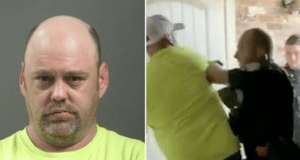 Jeremy Sherland, Tontitown, Arkansas father arrested piercing teen son's ear