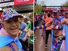 Glenique Frank transgender runner defends competing London marathon as female.