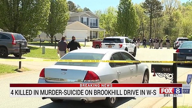 Ethal Syretha Steele Winston-Salem mom shoots dead three children then self murder suicide
