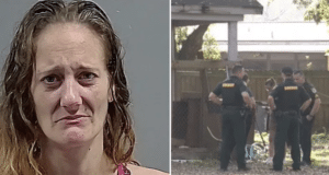 Kathleen Taylor, Pensacola, Florida woman charged with manslaughter fatal pit bull dog attack 63 year old man