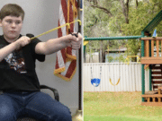 Owen Burns Michigan teen, 13, saves sister, 8, from kidnapping with sling shot