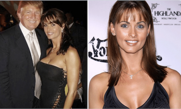 Karen McDougal former Playboy model affair with Donald Trump.