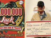 Michael Schlemmer, Kentucky man wins $1M lottery scratch jackpot gas station