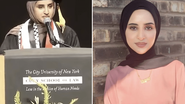 Fatima Mousa Mohammed CUNY law graduate commencement speech