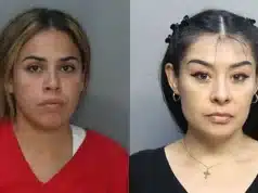 Anna Elicia Perez Miami Dade police officer & Mila Zuloaga, 7 month pregnant woman beat up two timing boyfriend